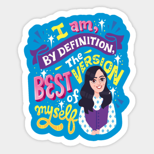 Best version of myself Sticker